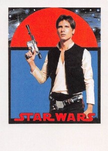 2017 Topps Star Wars Sugar Free Bubble Gum Han Solo