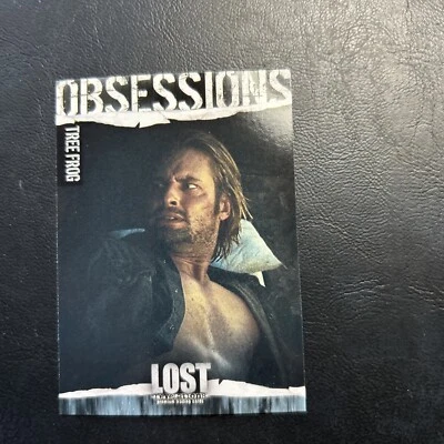 J4c Lost Revelations 2006 Inkworks #69 Tree Frog Obsession Sawyer Josh Holloway - Image 1 of 2