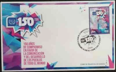 Peru 150 Years Of The UPU First Day Cover 2024-ZZIAA - Image 1 of 4