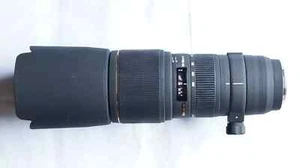SONY A MOUNT SIGMA APO 100-300 mm F4 EX DG Lens + CAPS + HOOD 100 - 300MM f/4 - Picture 1 of 9