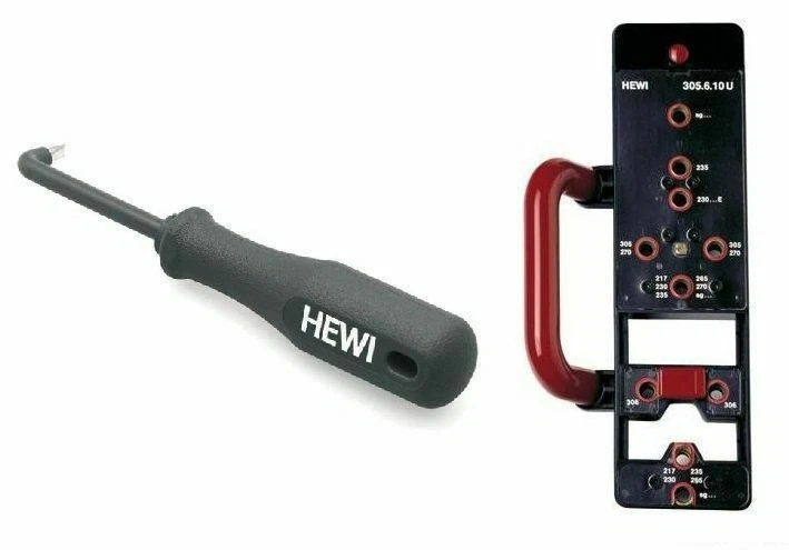 HEWI BL305.6.10U Bohrlehre für Rosetten Schilder