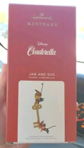 2021 Hallmark Keepsake Disney Cinderella Jaq and Gus Limited Edition Ornament NI - Picture 1 of 2