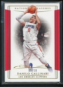 2018-19 DANILO GALLINARI 09/10 PANINI NATIONAL TREASURES
