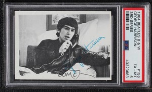 1964 Topps Beatles 3rd Series George Harrison #156 PSA 6 4e9