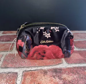 Cath Kidston Floral Velvet Makeup Bag Pouch Cosmetic - Picture 1 of 5