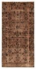 Traditional Vintage Hand-Knotted Carpet 3'1" x 6'4" Wool Area Rug