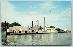 Postcard Harbor at Ewell Boats Smith Island, MD I14 - Picture 1 of 2