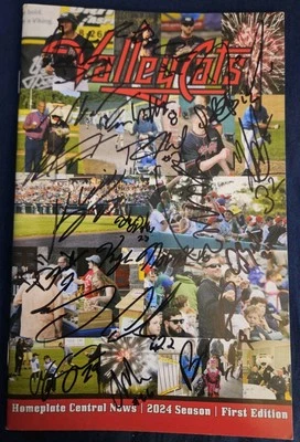 2024 First Edition Tri-City Valleycats Signed Autograph Program - Image 1 of 4