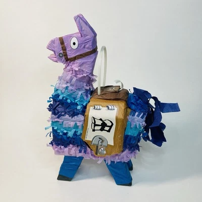Fortnite Loot Llama Piñata 10” x 6” x 3.5” Piñata Only Birthday Party - No Tags - Bild 1 von 4