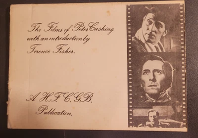 Filmd of Peter Cushing 1975 fanzine very rare extended interview Hammer horror - Image 1 of 4