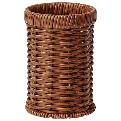  Imitation Rattan Utensil Holder Kitchen Rack Chopstick Organizer - Image 1 of 4