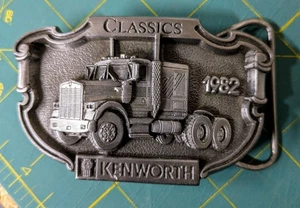 Remolque Kenworth Classics 1982 vintage tractor camionero hebilla de cinturón - Tonkin - Imagen 1 de 3