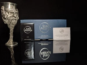 Royal Selangor Lord of Rings Pewter Gimli Goblet NIB - Picture 1 of 14