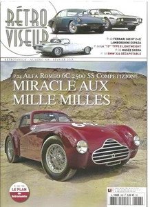 RETROVISEUR N°308 ALFA ROMEO 6C 2500 / FERRARI 365 GT / BMW 326 DECAPOTABLE - Picture 1 of 2