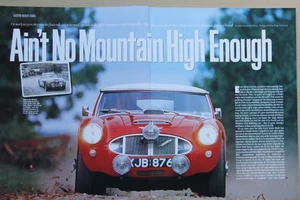 Original CC 2002 extracted mag article 1961 AUSTIN-HEALEY 3000 story of & driven - Picture 1 of 2