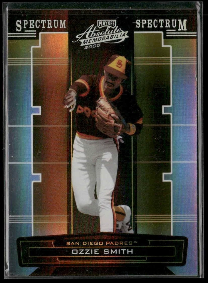 2005 Playoff Absolute Memorabilia #169 Ozzie Smith Spectrum Silver #/150 - Image 1 of 2