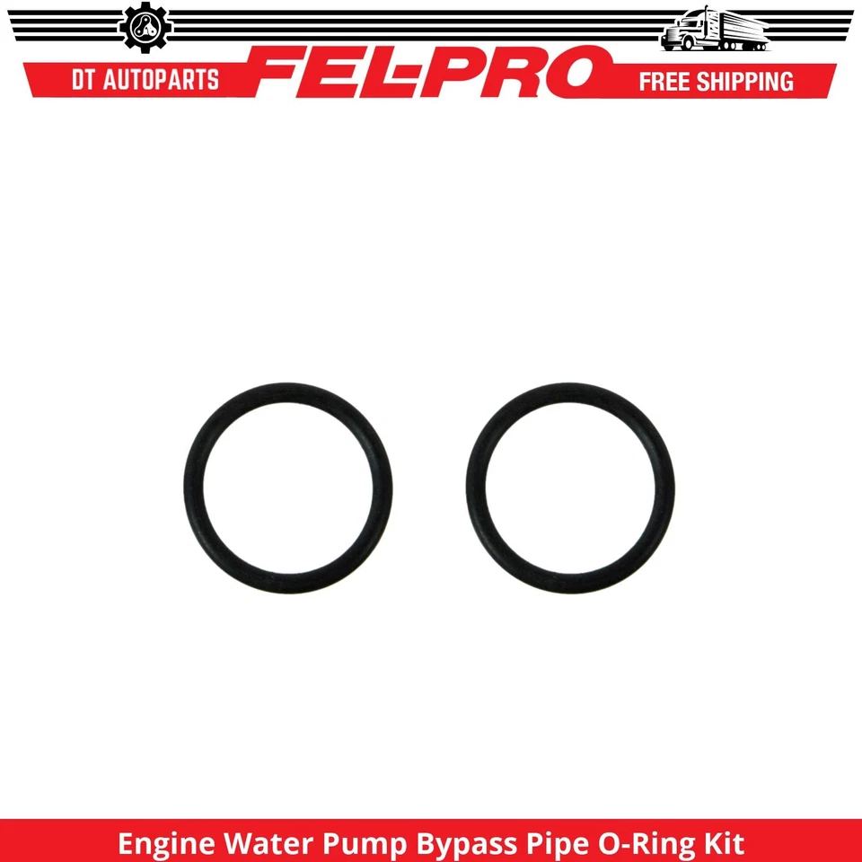 For 2002-2010 Ford Explorer 4.6L Eng Water Pump Bypass Pipe O-Ring Kit Fel-Pro - Image 1 of 1