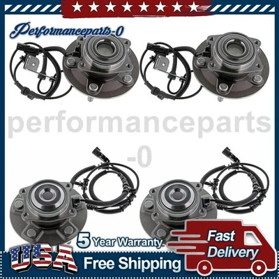 Conjunto de cojinete y buje de rueda delantera trasera para Dodge Grand Caravan 2012-2019 Foto 1 de 4