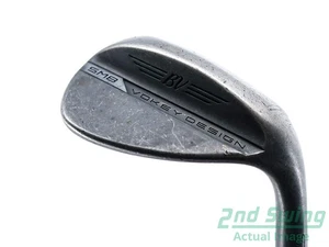 Titleist Vokey SM8 Jet Black Wedge Lob LW 60.5° Steel Wedge Flex Right 35.25in - Picture 1 of 8