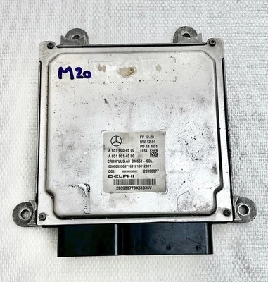 ECU CALCULATEUR MOTEUR A6519004500 MERCEDES-BENZ CLASSE C W205 2013 A DÉCODER - Immagine 1 di 4