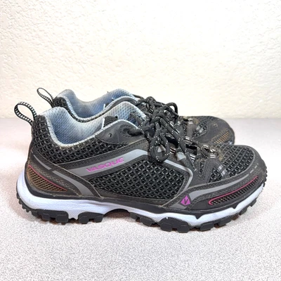 Vasque Womens 8M US Inhaler II Low Trail Outdoor Hiking Shoe Black - Image 1 of 4