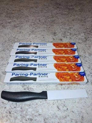 Lote de 5 cuchillos de pelar * Acero inoxidable quirúrgico * Nuevos 5 cuchillos para cocinero o chef Foto 1 de 2