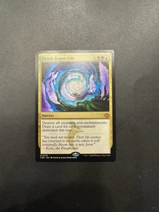 DEATH BEGETS LIFE mtg NM-M Tarkir Dragonstorm 1 Mythic - Picture 1 of 2
