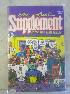 The Last Supplement to the Whole Earth Catalog. R. Crumb. Ken Kesey. 1971 Comic - Image 1 of 3