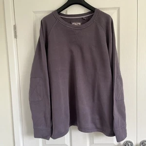 Fatface Men’s Jumper - Purple Size L 100% Cotton - Picture 1 of 6