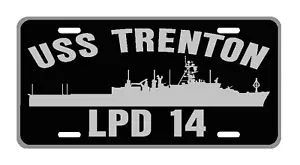 Insegna militare targa USS TRENTON LPD 14 USN P01 - Foto 1 di 1
