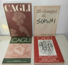 4 Books Art Painting Corrado Cagli Mario sironi