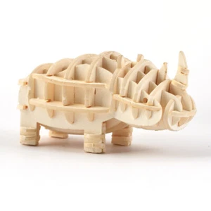 3D Puzzle Tier Montage Kit Dekoration Skulptur Modell Home Office Ornament - Bild 1 von 4