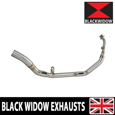 CB 125R Neo Sports Cafe 2021-2023 Exhaust Downpipe Headers Link Pipe No Silencer - Image 1 of 4