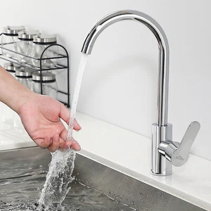 360° Wasserhahn Küche Spülbecken Küchenarmatur Spüle Mischbatterie Für Küche - Bild 1 von 1