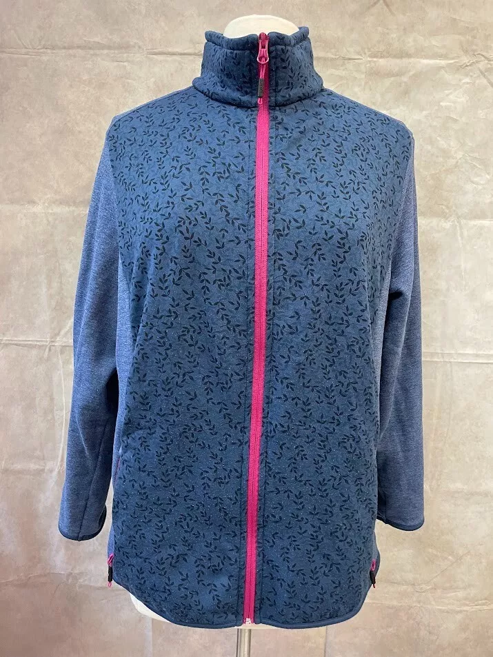 Chaqueta polar azul para mujer CMP entre estaciones chaqueta funcional talla XXXL Foto 1 de 4