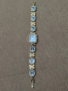 Ivana Ladies Women's Quartz Watch Gold Tone Rhinestone? Bracelet Band X O Desi - Picture 1 of 19