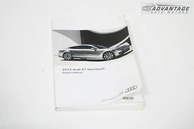 2012 AUDI A7 QUATTRO INFORMATION BOOK OWNER'S MANUAL USER GUIDE OEM - Image 1 of 3