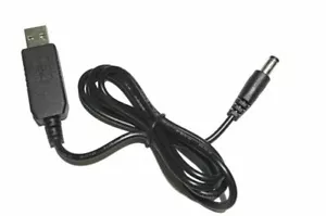 PLOMO DE CARGA USB PARA Lovehoney Blanco De Lujo Mini Varita de Masaje Recargable Vibrato - Imagen 1 de 1