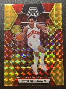 2022-23 Mosaic Basketball Scottie Barnes Red&Yellow 14/88 - Imagen 1 de 3