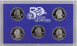 2005-S 50 State Quarters Proof Set Rare - Picture 1 of 5
