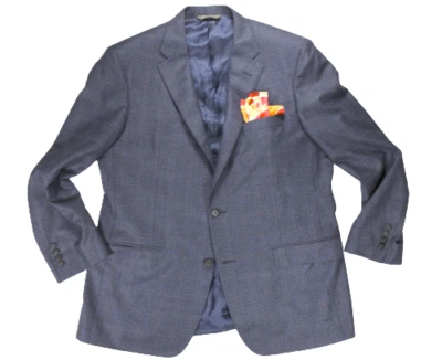 Blazer Traje Chaqueta 44 S Lana Escocesa Oficina JP Tilford Samuelsohn SB Cosmo Foto 1 de 4