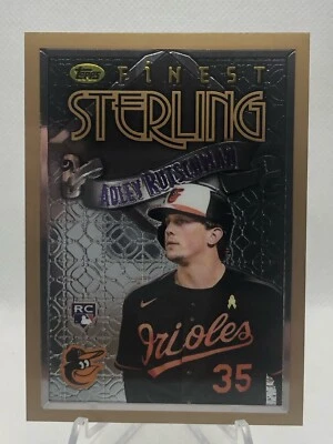 Adley Rutschman 2023 Topps Finest Flashbacks RC Rookie Card #16 Sterling - Image 1 of 2