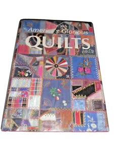 America's Glorious Quilts 14" x 10" HC w/DJ - Illustrated - Beaux Arts Edition - Picture 1 of 3