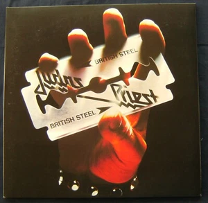 JUDAS PRIEST British Steel LP (UK 2010) RED VINYL Back On Black BOBV222LP - Imagen 1 de 6