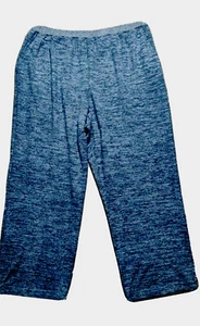Alfred Dunner Simply Cozy Damen weiche Lounge/Freizeit Hose 2X blau Neu mit Etikett - Bild 1 von 3
