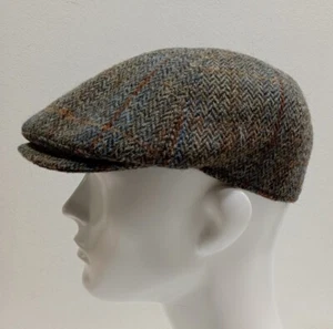 COPPOLA BERRETTO PURA LANA HARRIS TWEED MADE IN ITALY - Bild 1 von 4