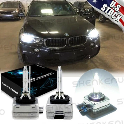 D1S HID Front Headlight Bulb For BMW X5 2007-2017 ALL High Low Beam Set 2 - Image 1 of 4