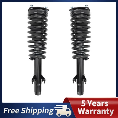 Pair Front Struts W/ Coil Spring For Ford Fusion Lincoln MKZ 2006 2007-2009 3.0L Foto 1 de 4