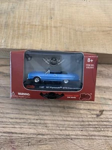 Malibu International Tommy Boy Movie 1967 Plymouth GTX Convertible 1:87 Scale - Picture 1 of 4
