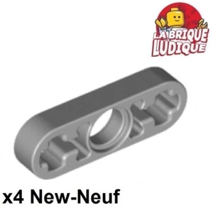 Lego Technic 4x Liftarm 1x3 thin mince axle hole gris/light bluish gray 6632 NEW - Imagen 1 de 1